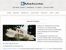 Tablet Screenshot of mafcote.com